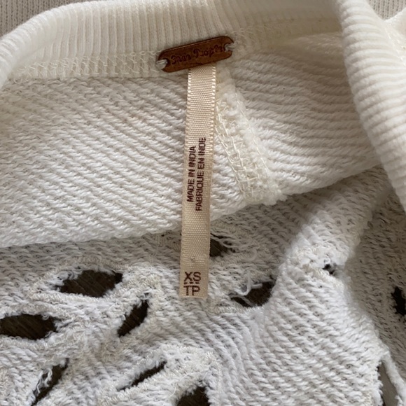 Free People sweatshirt top - Picture 4 of 6